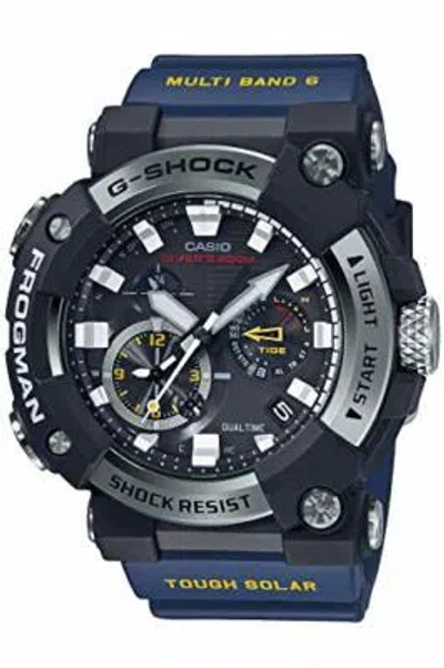 Pre-owned Casio G-shock Frogman Gwf-a1000-1a2jf Master Of Solar Men's Watch In Box