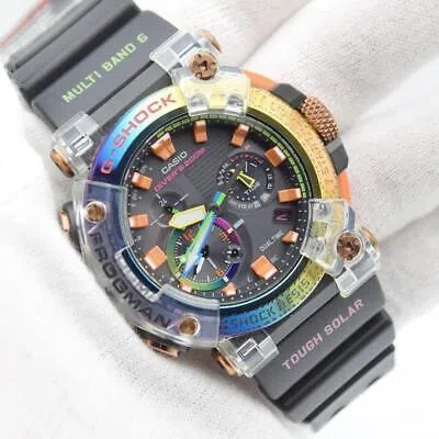 Pre-owned Casio G-shock Frogman Gwf-a1000brt-1ajr Solar Radio Limited Watch