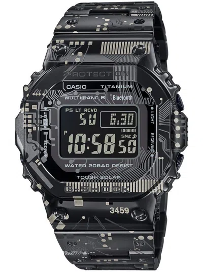 Pre-owned Casio G-shock Full Metal Camouflage Pattern Limited Men's Watch Gmw-b5000tcc-1