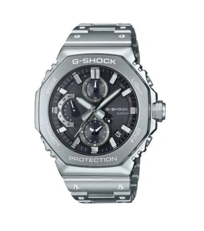 Pre-owned Casio G-shock Full Metal Tough Solar Analog Watch Black Dial Gmcb2100d-1a