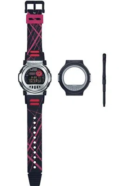 Pre-owned Casio G-shock G-b001mva-1jr Carbon Core Bluetooth Extra Bezel Digital Men Watch