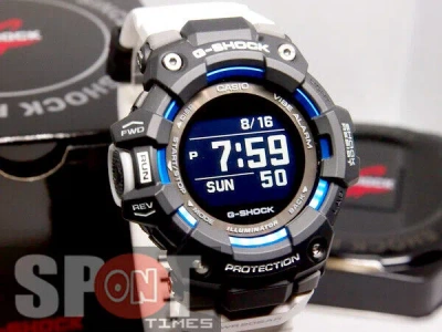 Pre-owned Casio G-shock G-squad Bluetooth Sport Men's Watch Gbd-100-1a7