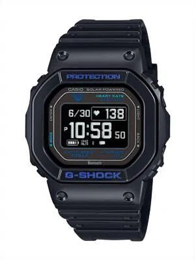 Pre-owned Casio G-shock G-squad Dw-h5600-1a2jr Black Bluetooth Men's Watch In Box