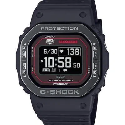 Pre-owned Casio G-shock G-squad Dw-h5600mb-1a4jr Bluetooth Digital Solar Men Watch