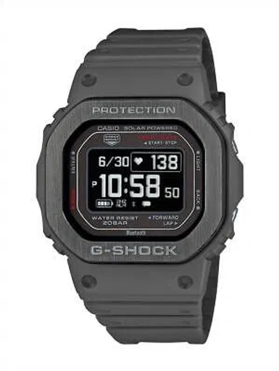 Pre-owned Casio G-shock G-squad Dw-h5600mb-8jr Black Bluetooth Men's Watch In Box