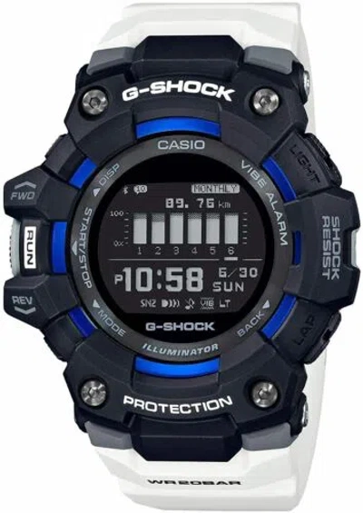 Pre-owned Casio G-shock G-squad Gbd-100-1a7jf Step Tracker Men Watch Bluetooth