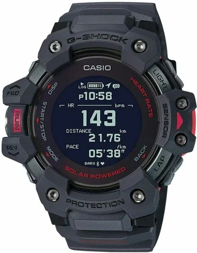 Pre-owned Casio G-shock G-squad Gbd-h1000-8jr Gps Solar Men's Watch Bluetooth