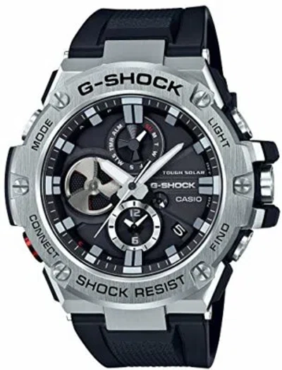 Pre-owned Casio G-shock G-steel Gst-b 100-1ajf Smartphone Link Men's Watch From Japan