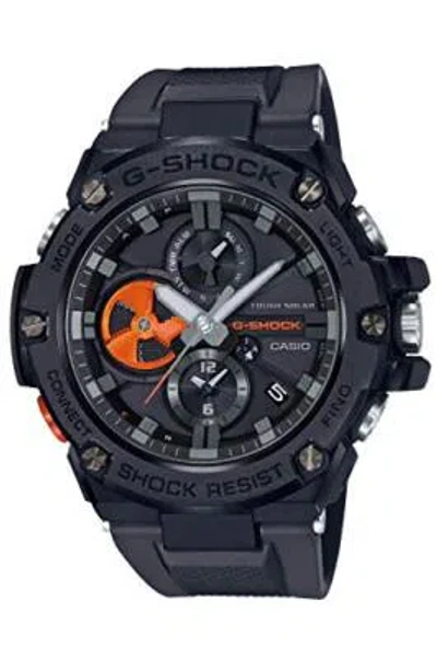 Pre-owned Casio G-shock G-steel Gst-b100b-1a4jf Men's Watch Smartphone Link From Japan