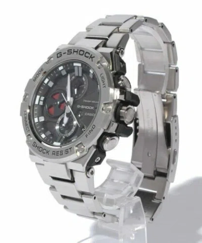 Pre-owned Casio G-shock G-steel Gst-b100d-1ajf Smartphone Link Model Men's Watch