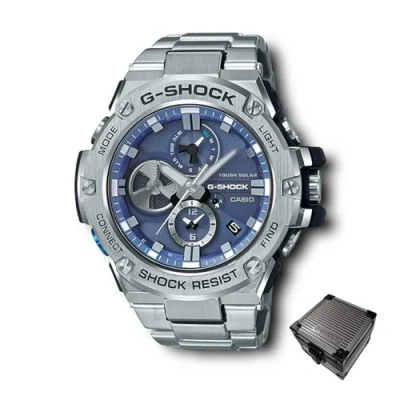 Pre-owned Casio G-shock G-steel Gst-b100d-2a Bluetooth Ios Android Men Watch Treasure Box