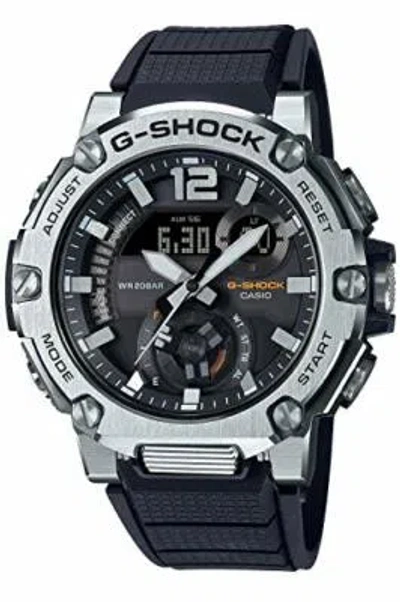 Pre-owned Casio G-shock G-steel Gst-b300s-1ajf Solar Men's Watch Bluetooth From Japan