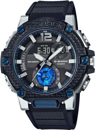 Pre-owned Casio G-shock G-steel Gst-b300xa-1ajf Solar Men's Watch Bluetooth In Box