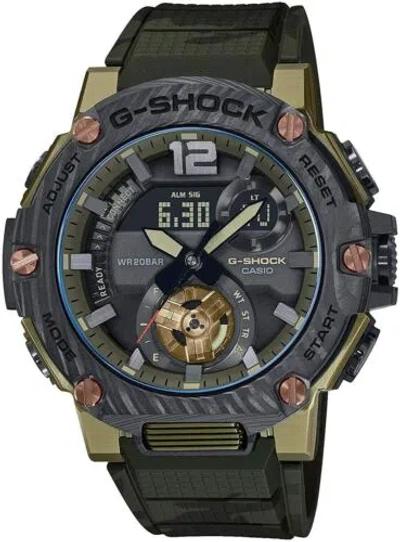 Pre-owned Casio G-shock G-steel Gst-b300xb-1a3jf Solar Men's Watch Bluetooth In Box