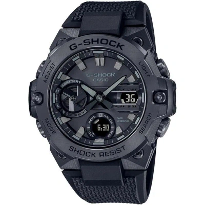 Pre-owned Casio G-shock G-steel Gst-b400bb-1ajf Black Bluetooth Tough Men Watch