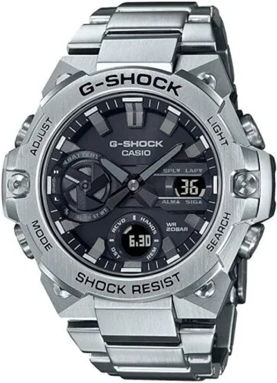 Pre-owned Casio G-shock G-steel Gst-b400d-1ajf Men's Watch Smartphone Link In Box