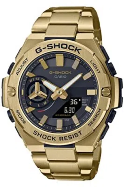 Pre-owned Casio G-shock G-steel Gst-b500gd-9ajf Men's Watch Bluetooth Gold From Japan