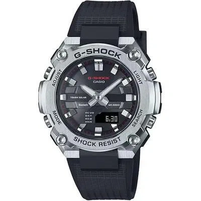 Pre-owned Casio G-shock G-steel Gst-b600-1ajf Black Men's Watch In Box