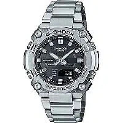 Pre-owned Casio G-shock G-steel Gst-b600d-1ajf Black Men's Watch In Box