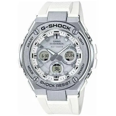 Pre-owned Casio G-shock G-steel Gst-w310-7ajf Men Watch In Box