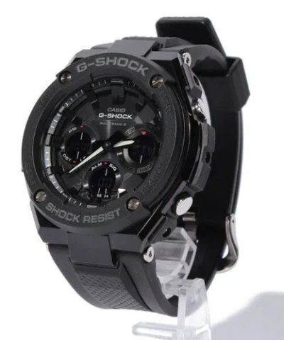 Pre-owned Casio G-shock G-steel Gst-w100g-1bjf Multiband 6 Woman Watch In Box
