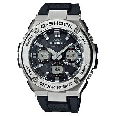 Pre-owned Casio G-shock G-steel Gst-w110-1ajf Black Men's Watch In Box