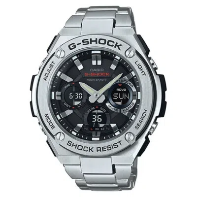 Pre-owned Casio G-shock G-steel Gst-w110d-1ajf Tough Solar Watch Gst-w110d-1a Men's