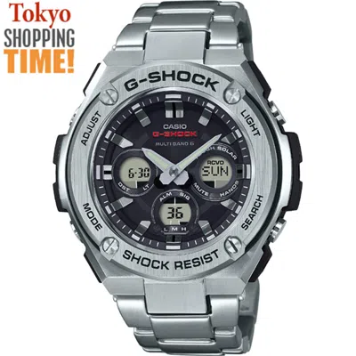 Pre-owned Casio G-shock G-steel Gst-w310d-1ajf Solar Radio Atomic Analog Digital Men Watch