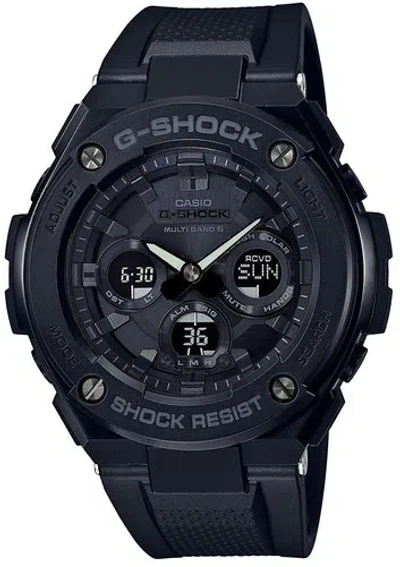 Pre-owned Casio G-shock G-steel Radio Solar Gst-w300g-1a1jf Men Watch In Box