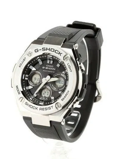 Pre-owned Casio G-shock G-steel Radio Solar Gst-w310-1ajf Men Watch In Box