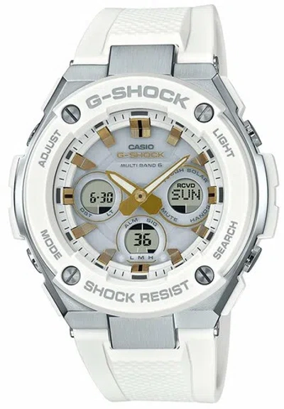 Pre-owned Casio G-shock G-steel Solar Gst-w300-7ajf Men's Watch From Japan