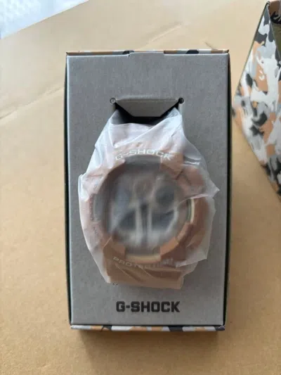 Pre-owned Casio G-shock Ga-100shb-5ajr Shiba Inu Akashiba Digi Ana Men's Watch 2024
