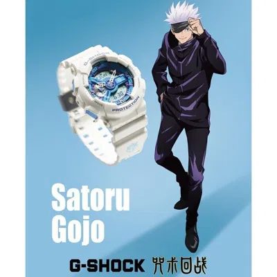 Pre-owned Casio G-shock Ga-110juj24-7pfz Spell Return Collaboration Watch Gojo Satoru