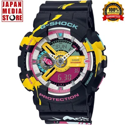 Pre-owned Casio G-shock Ga-110ll-1ajr League Of Legends Limited Box Chrnono Men Watch