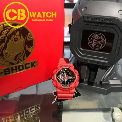 Pre-owned Casio G-shock Ga-110sgh-4apfs The Savage Five Special Packaging Limited Watch