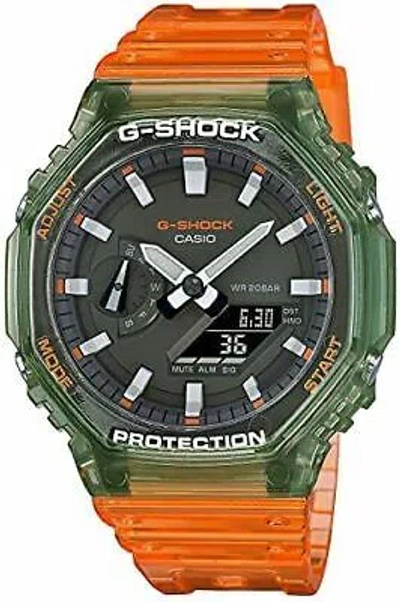 Pre-owned Casio G-shock Ga-2100hc-4ajf Hidden Coast Limited Men's Watch In Box