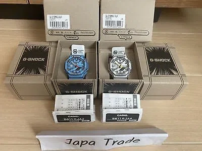 Pre-owned Casio G-shock Ga-2100mng-7ajr Ga-2100mng-2ajr 2set Watch Manga Jpn
