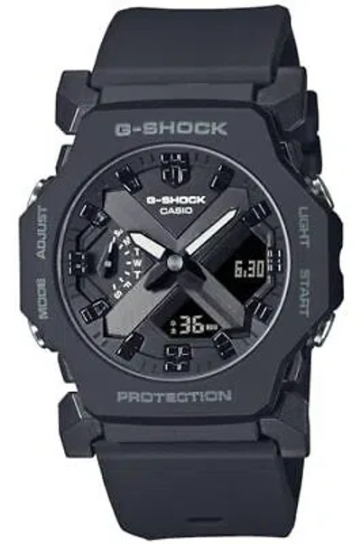 Pre-owned Casio G-shock Ga-2300-1ajf Analog Digital Quartz Watch All Black