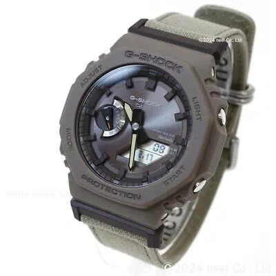 Pre-owned Casio G-shock Ga-b2100ct-5ajf Food Textile Truecotton Analog Digital Men Watch