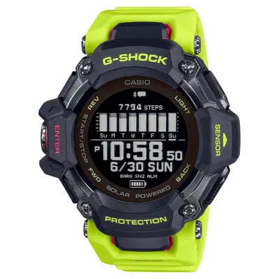 Pre-owned Casio G-shock Gbd-h2000-1a9jr G-squad Sport Bluetooth Gps Digital Men Watch