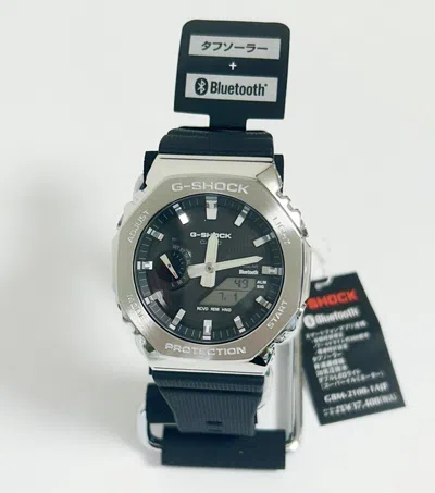 Pre-owned Casio G-shock Gbm-2100-1ajf Gbm-2100-1a Metal Covered Series Men's Watch