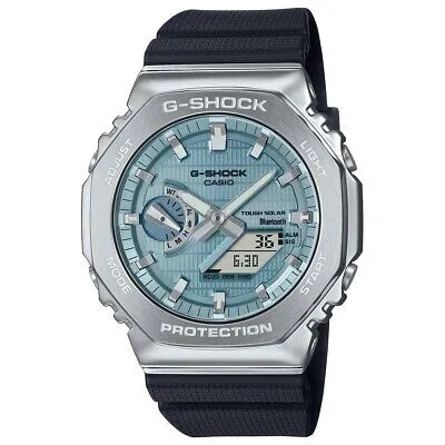 Pre-owned Casio G-shock Gbm-2100a-1a2jf Blue Men's Watch In Box