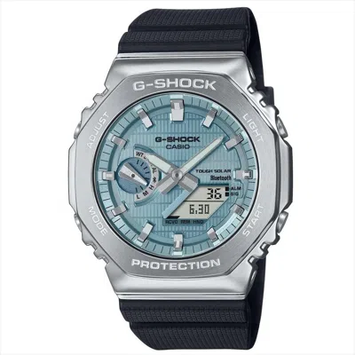 Pre-owned Casio G-shock Gbm-2100a-1a2jf Blue Men's Watch In Box