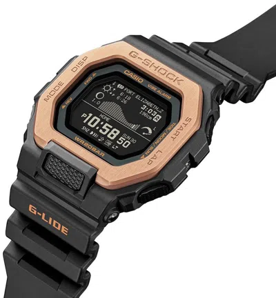 Pre-owned Casio G-shock Gbx-100ns-4dr 200m Wr Wrist Digital Unisex Watch Bluetooth G-lide