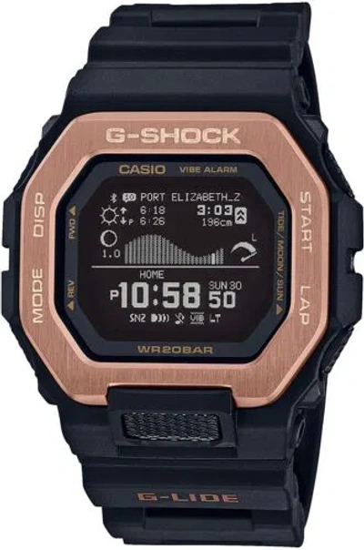Pre-owned Casio G-shock Gbx-100ns-4jf G-lide Bluetooth Mobile Link Function Men`s Watch