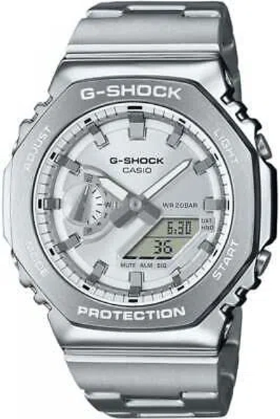 Pre-owned Casio G-shock Gents Watch Gm-2110d-7aer