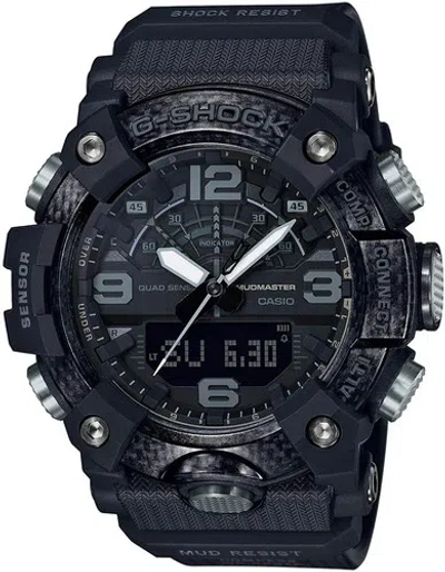 Pre-owned Casio G-shock Gg-b100-1bjf Mudmaster Black Out Limited Bluetooth Men`s Watch