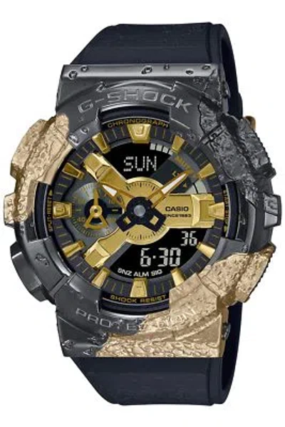 Pre-owned Casio G-shock Gm-114gem-1a9jr 40th Anniversary Adventurer Stone Men's Watch