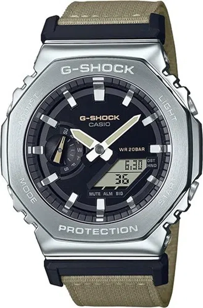 Pre-owned Casio G-shock Gm-2100c-5ajf Analog Digital Metal Case Series Watch Men Box