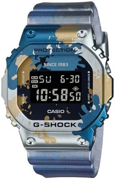 Pre-owned Casio G-shock Gm-5600ss-1jr Street Spirit Series Limited Edition Men's Watch
